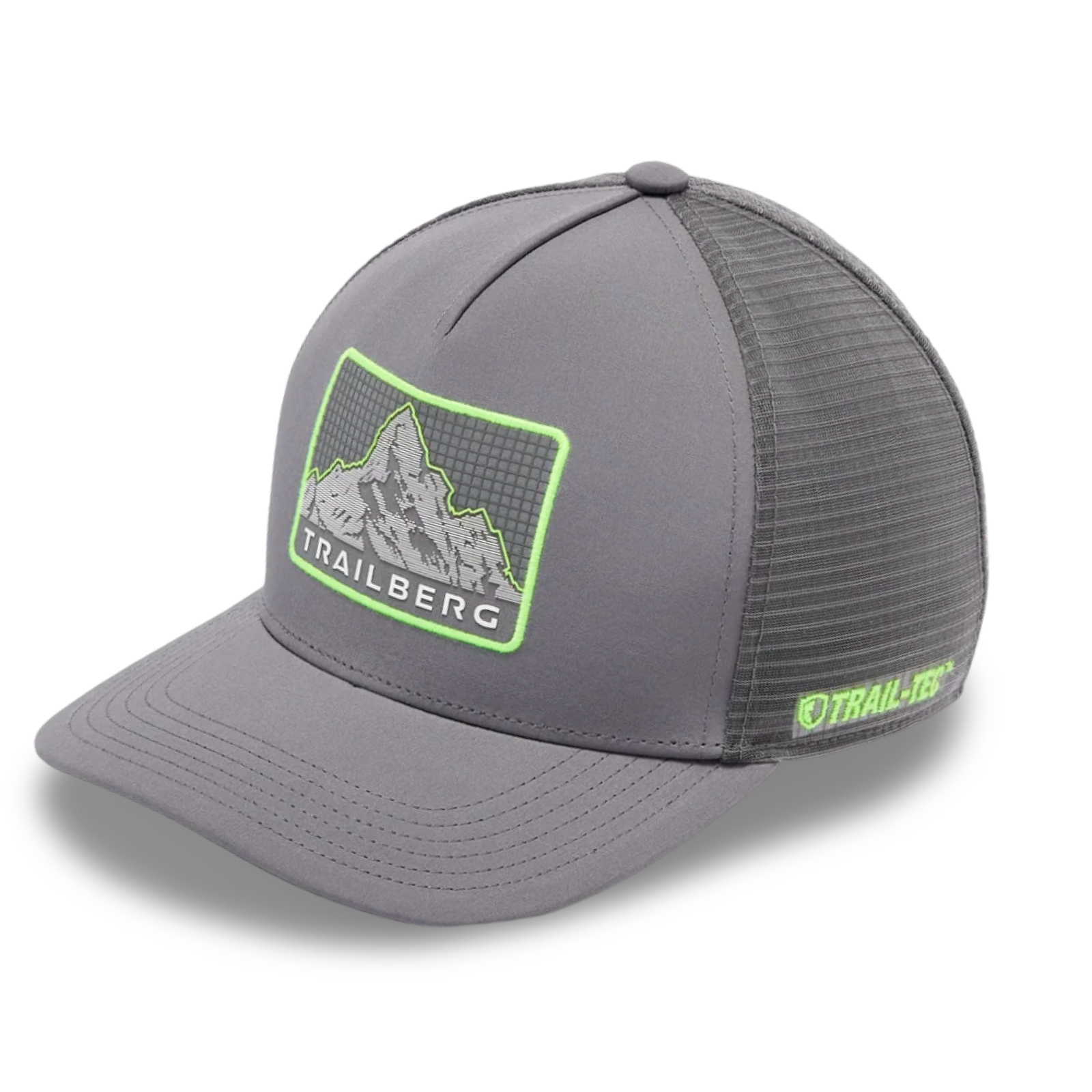 Trailberg Trucker Cap ‘Grey/Volt'