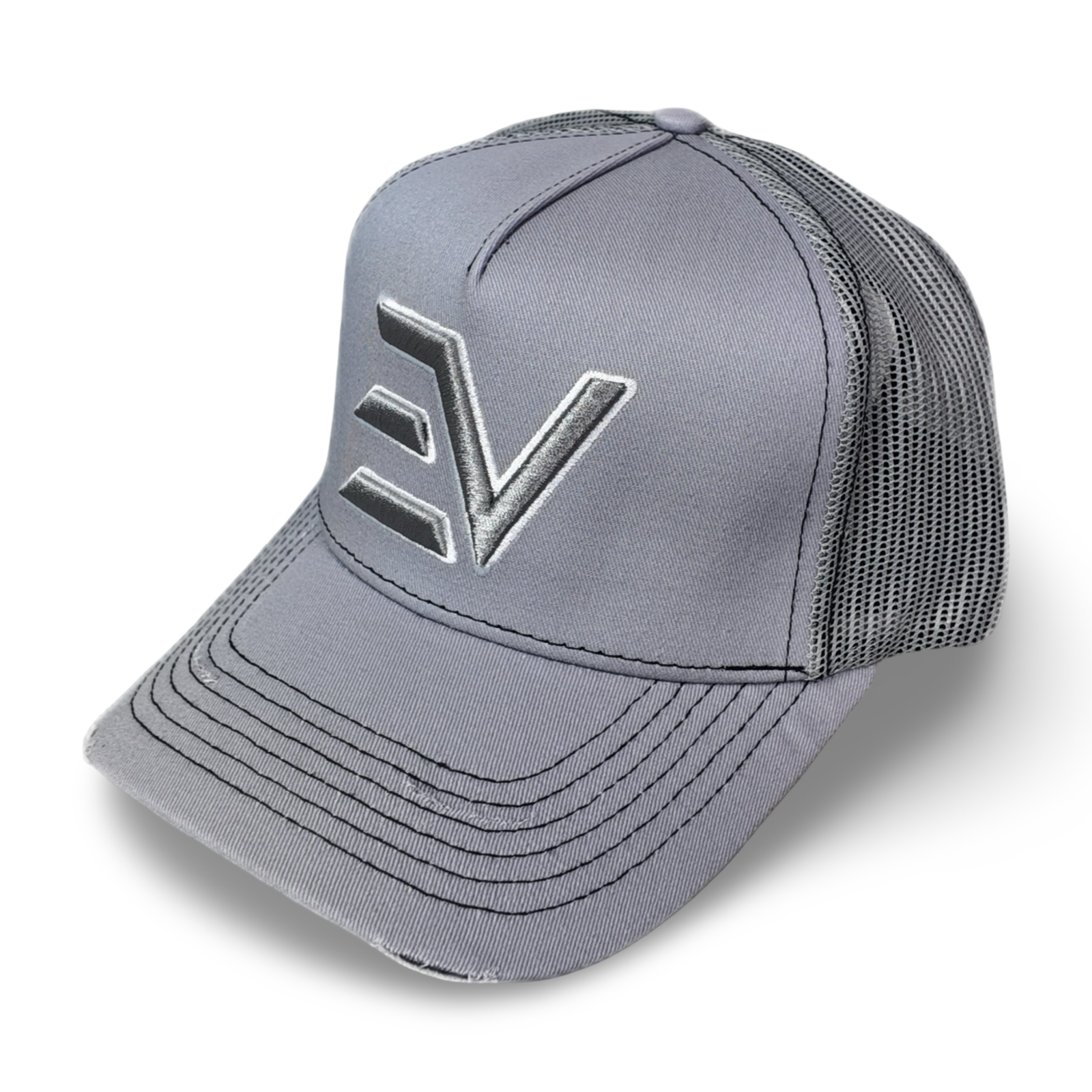 Envi-1 EV Logo Cap ‘Grey/Black Stitch’