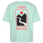 Casablanca Sunset Valley Logo T-Shirt 'Mint'