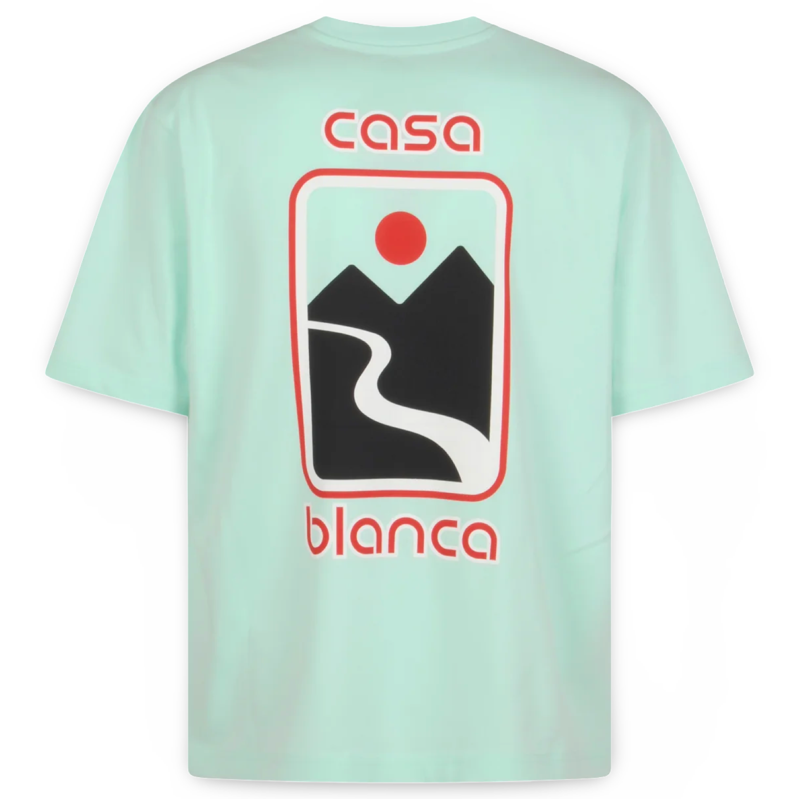 Casablanca Sunset Valley Logo T-Shirt 'Mint'