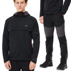 Trailberg Storm Tracksuit 'Black/Grey'