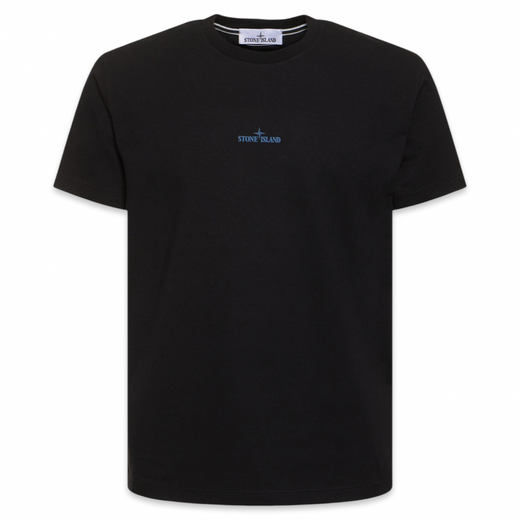 Stone Island Compass T-Shirt 'Black & Blue’