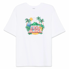 Casablanca Beach Wave Oversized T-Shirt 'White'