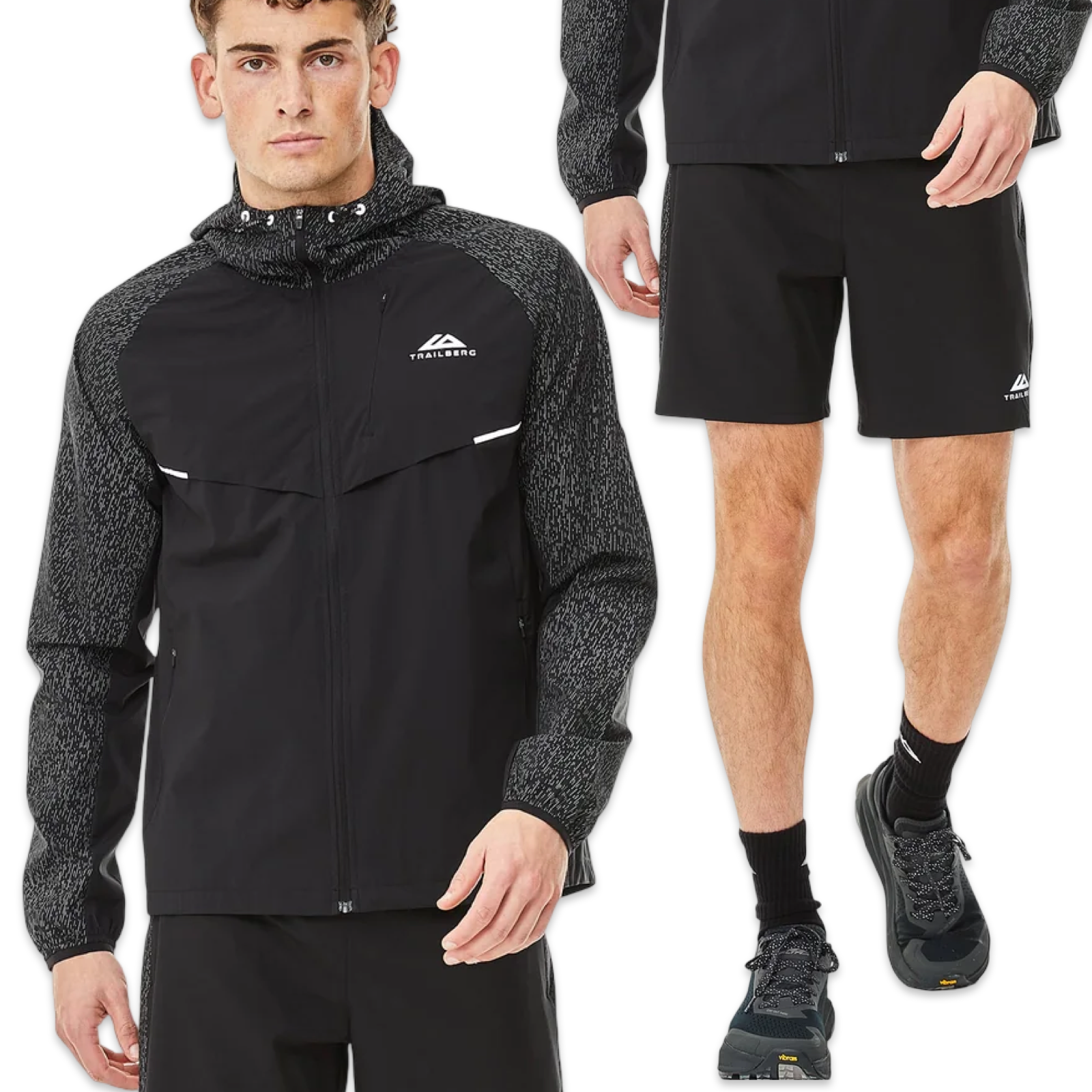 Trailberg Windrunner Reflective Set 'Black’