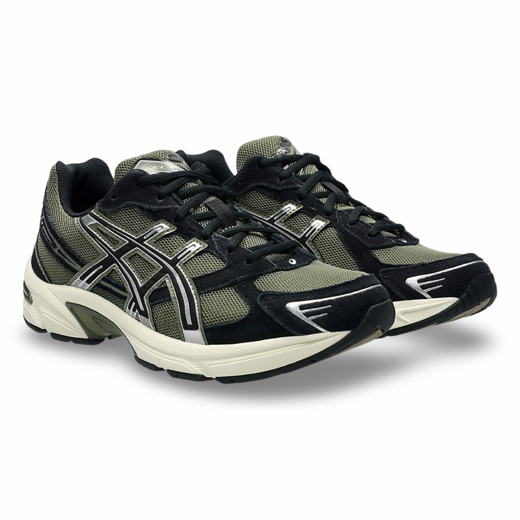 Asics Gel Trainers ‘Black/Khaki’