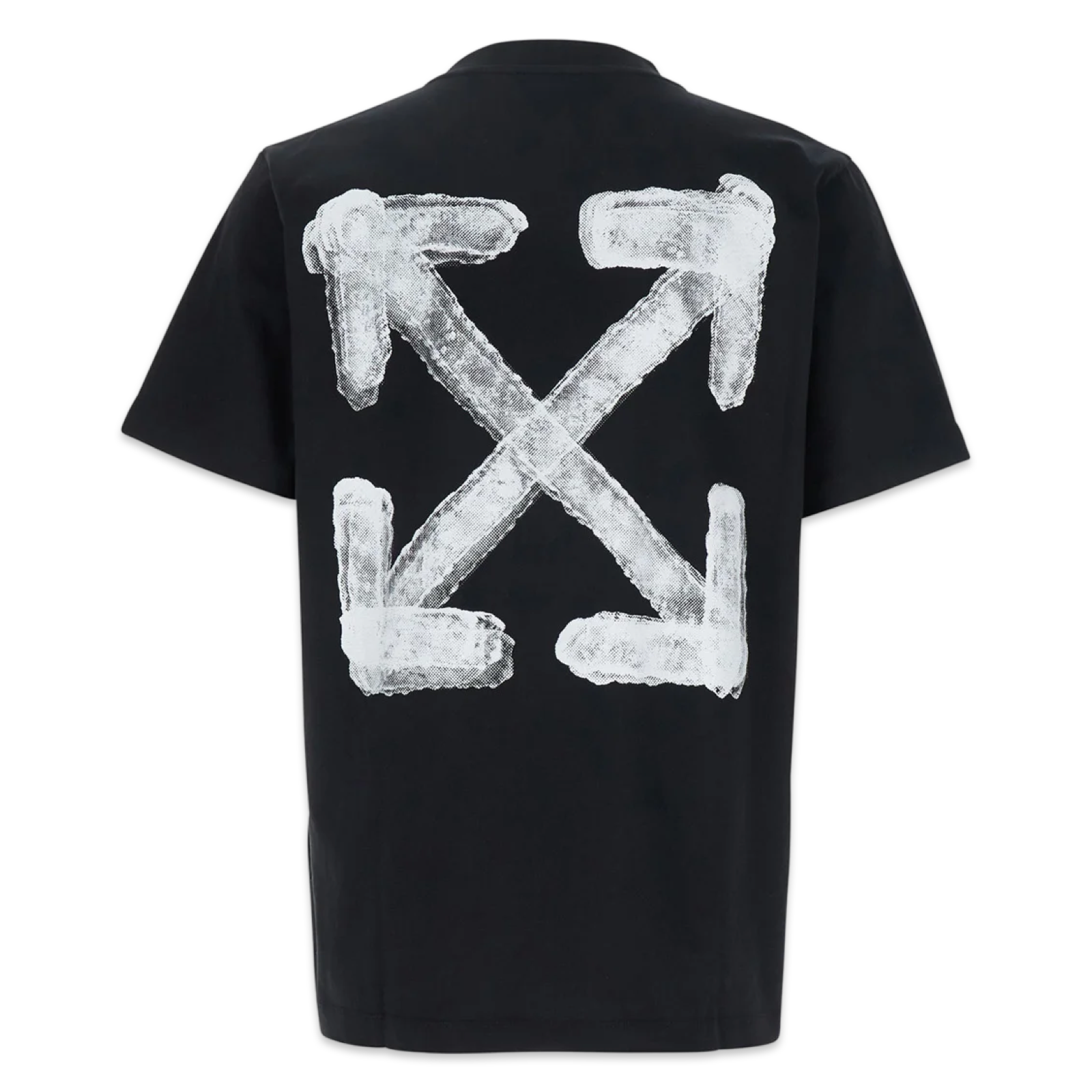 Off-White Spray Back Arrow Logo 'Black/White'