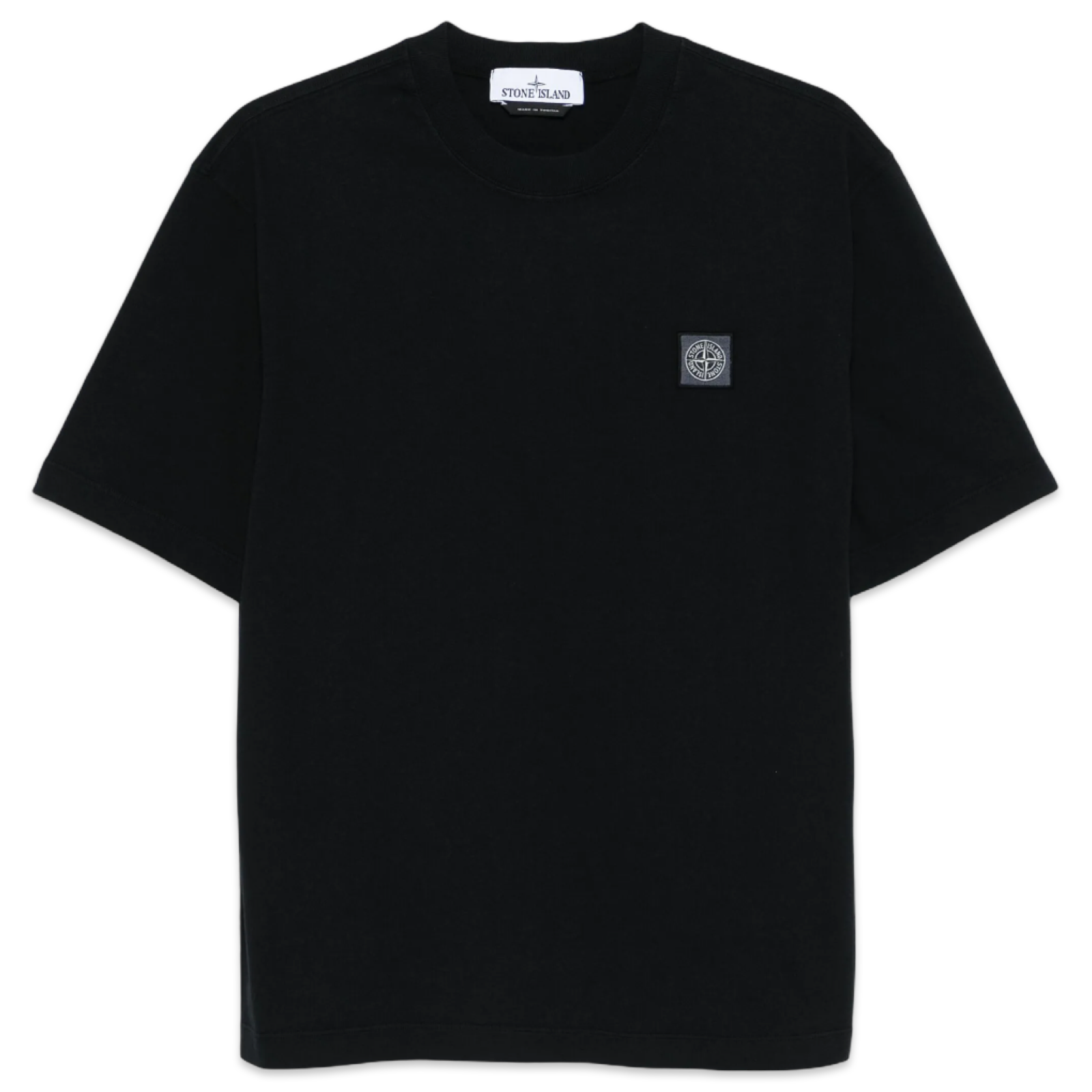 Stone Island Small Compass Logo T-Shirt 'Black'