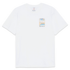 Casablanca Blue & Orange Logo T-Shirt 'White'