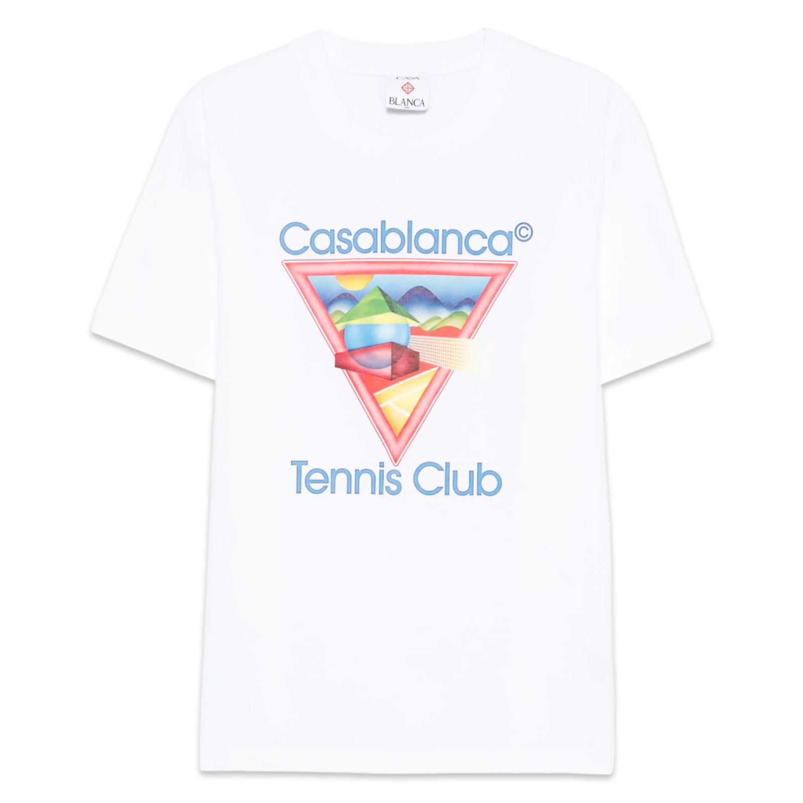 Casablanca Tennis Icon T-Shirt 'White'