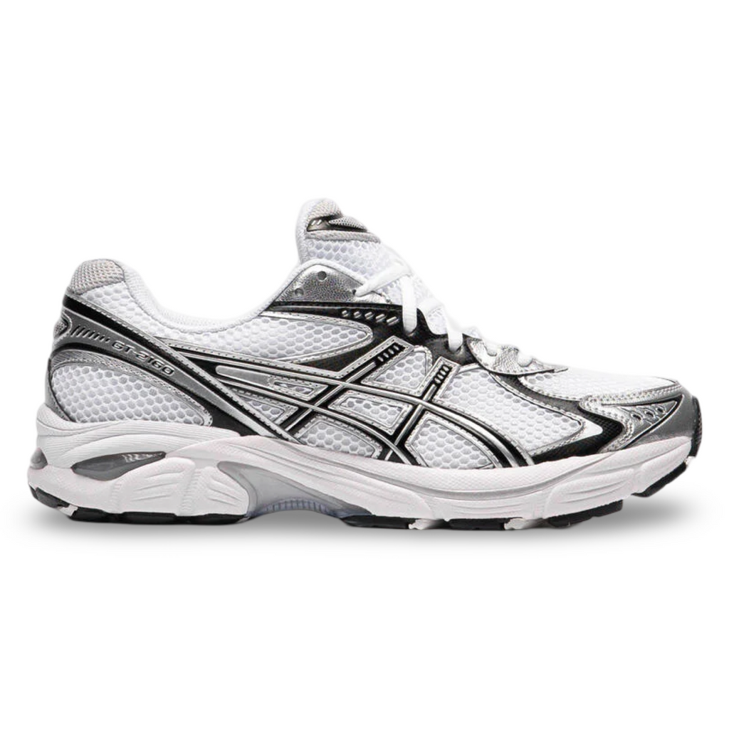 Asics Gel GT Trainers 'White Black Silver’