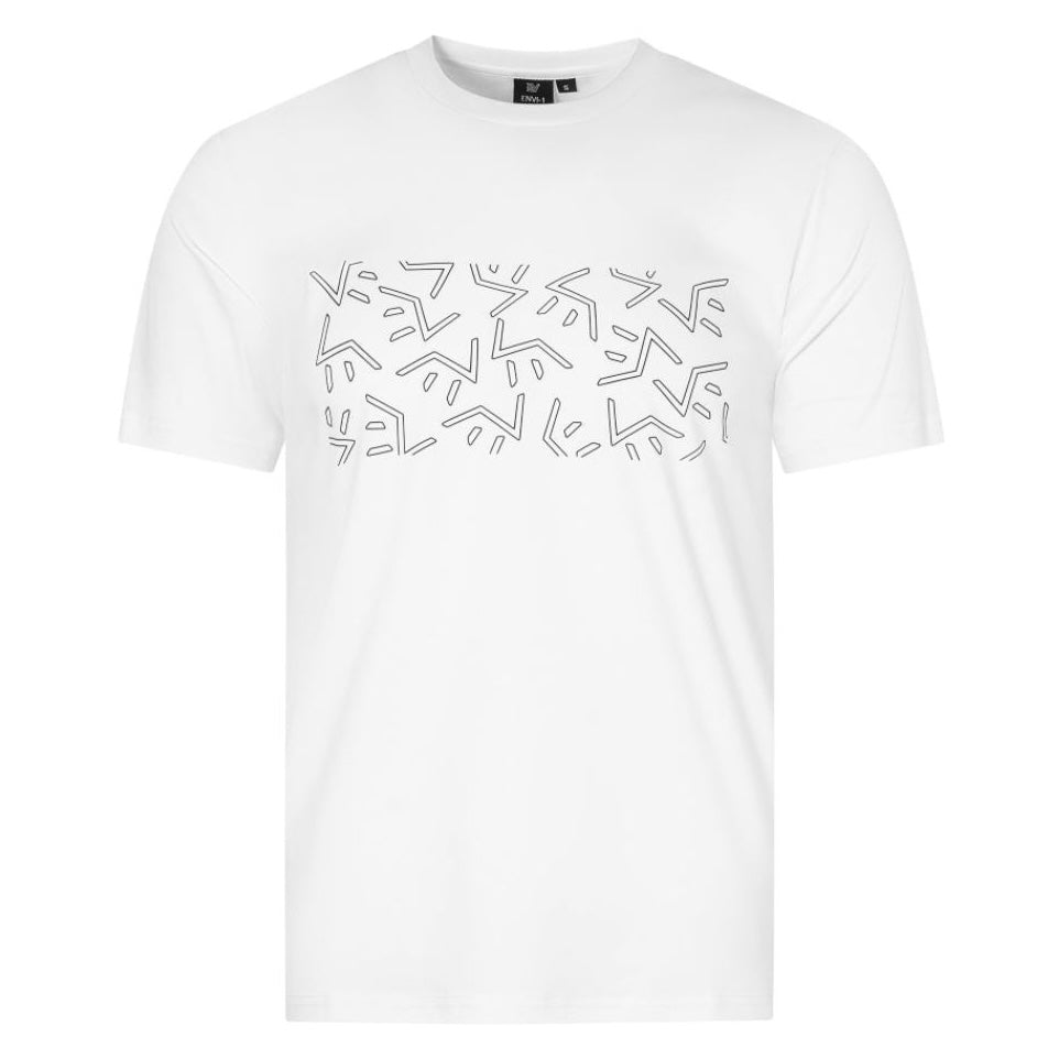 Envi-1 Jumble T-Shirt ’White/Green’