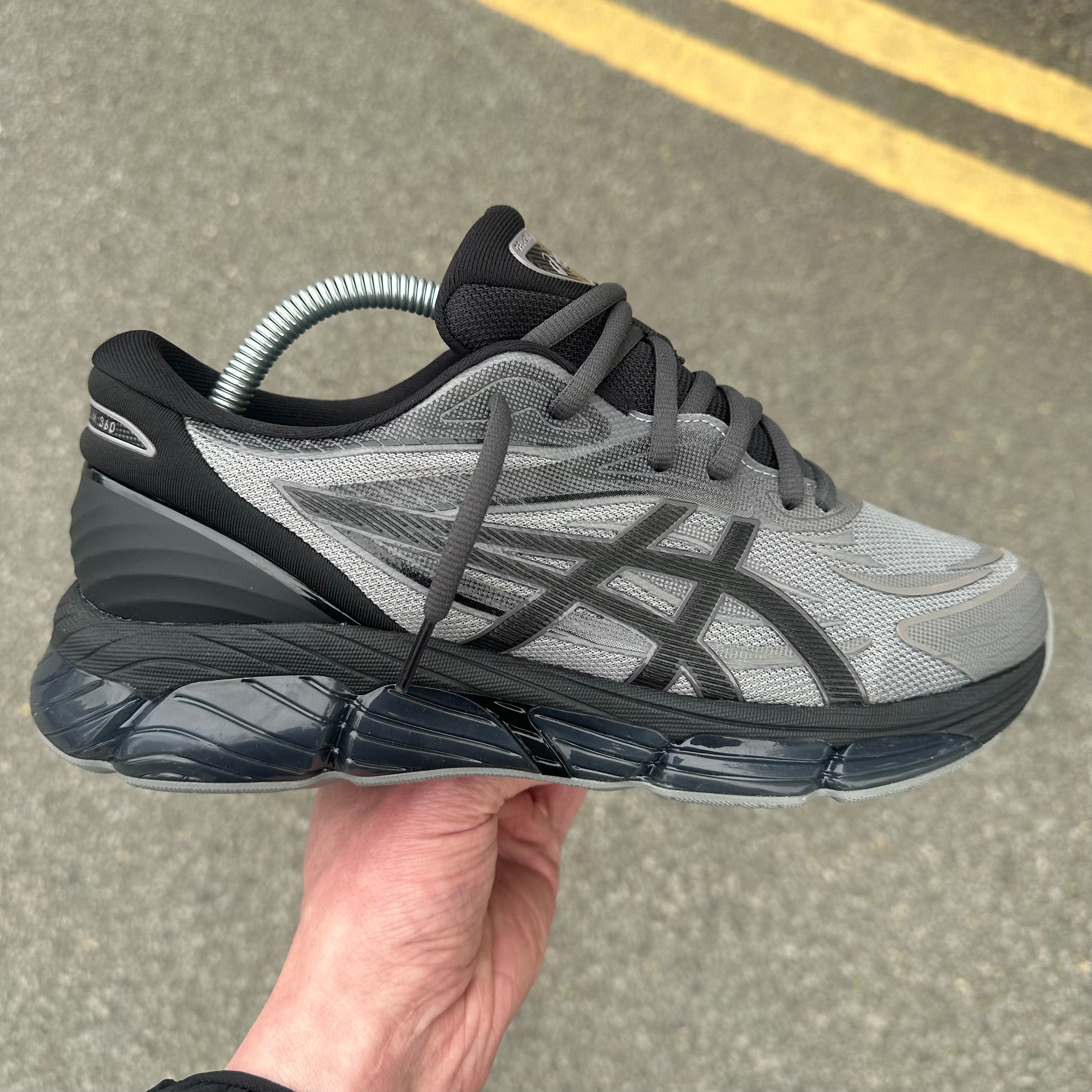 Asics Gel Quantum 360 Trainers 'Grey Black'