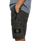 Stone Island Cargo Shorts 'Charcoal'