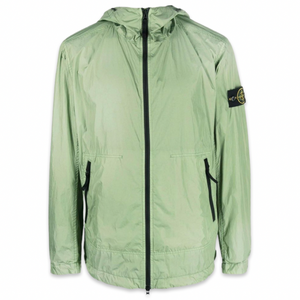 Stone Island Crinkle Jacket 'Green’
