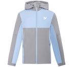 Envi-1 EV Dynamic Track Jacket Grey/Baby Blue
