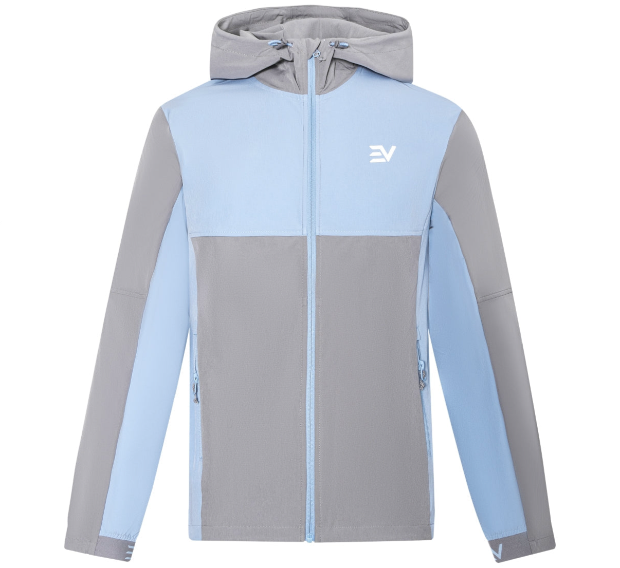 Envi-1 EV Dynamic Track Jacket Grey/Baby Blue