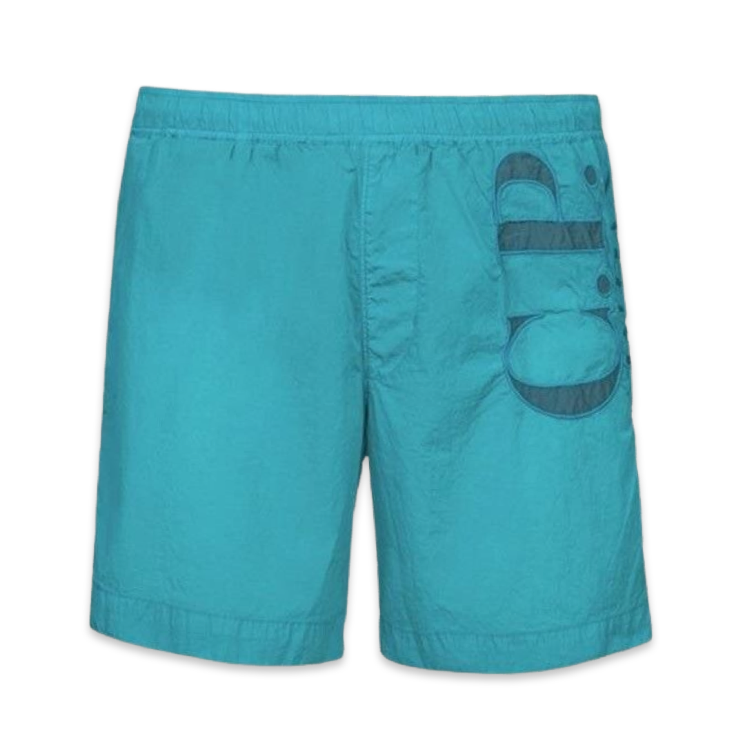 C.P Company Logo Swim Shorts 'Teal'