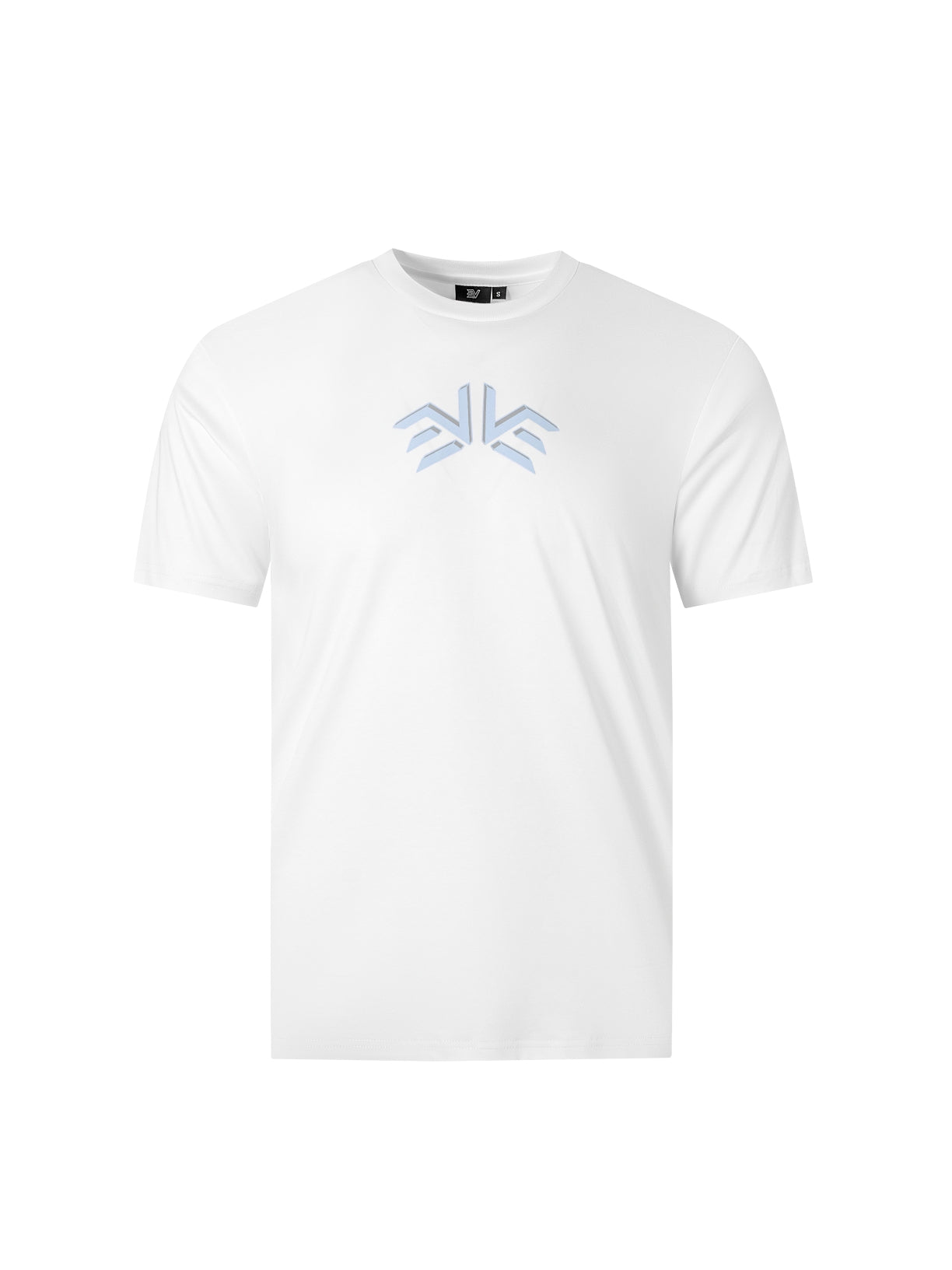 Envi-1 EV Mirror Logo t-shirt ‘White/Ice Blue’