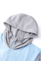 Envi-1 EV Dynamic Track Jacket Grey/Baby Blue