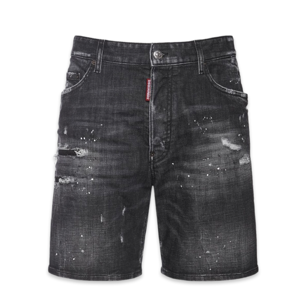 Dsquared2 Marine Jean Shorts 'Black'