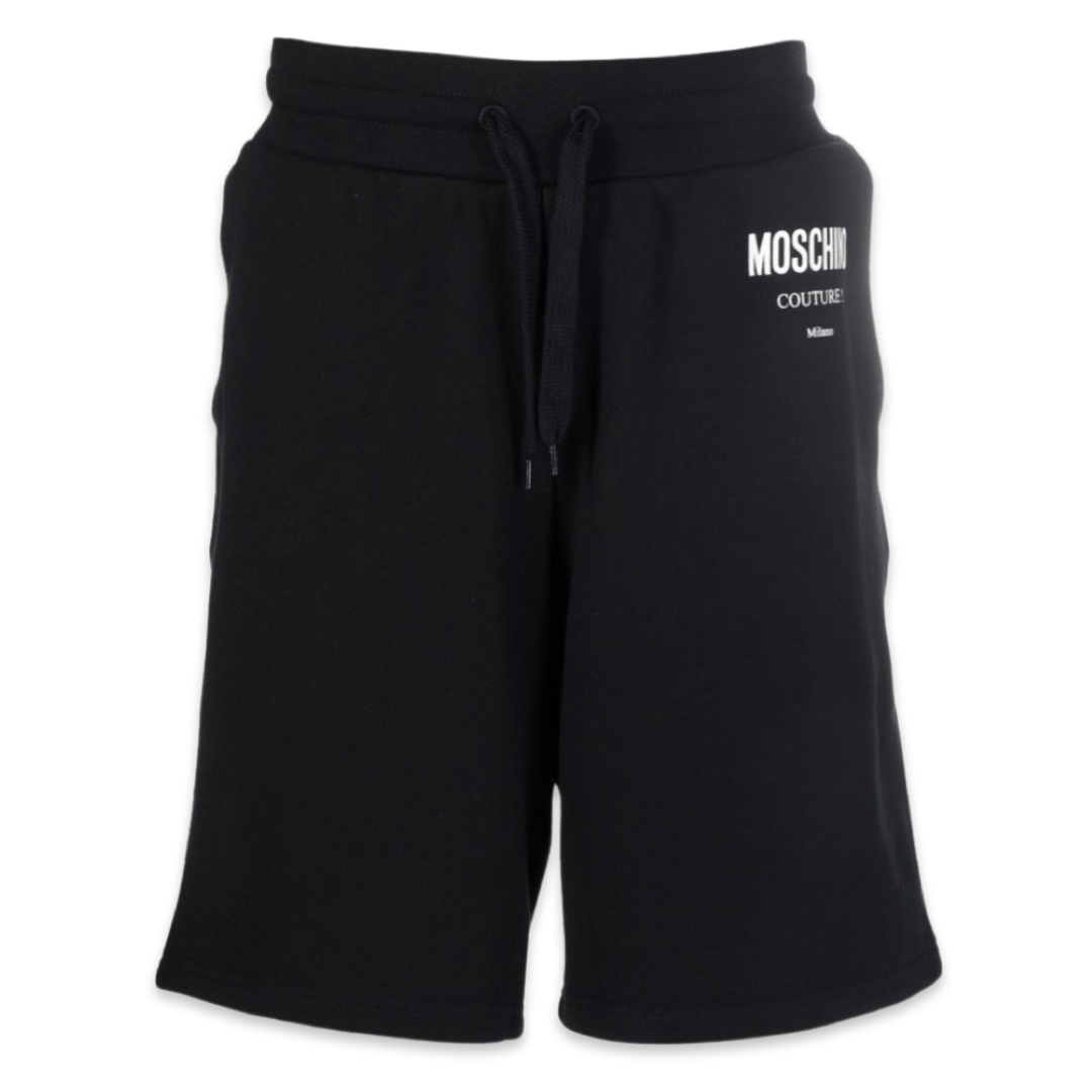 Moschino Couture Cotton Shorts Black