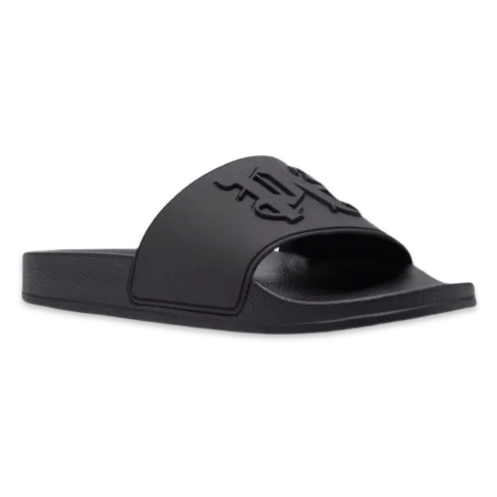 Palm Angels Monogram Slides 'Black'