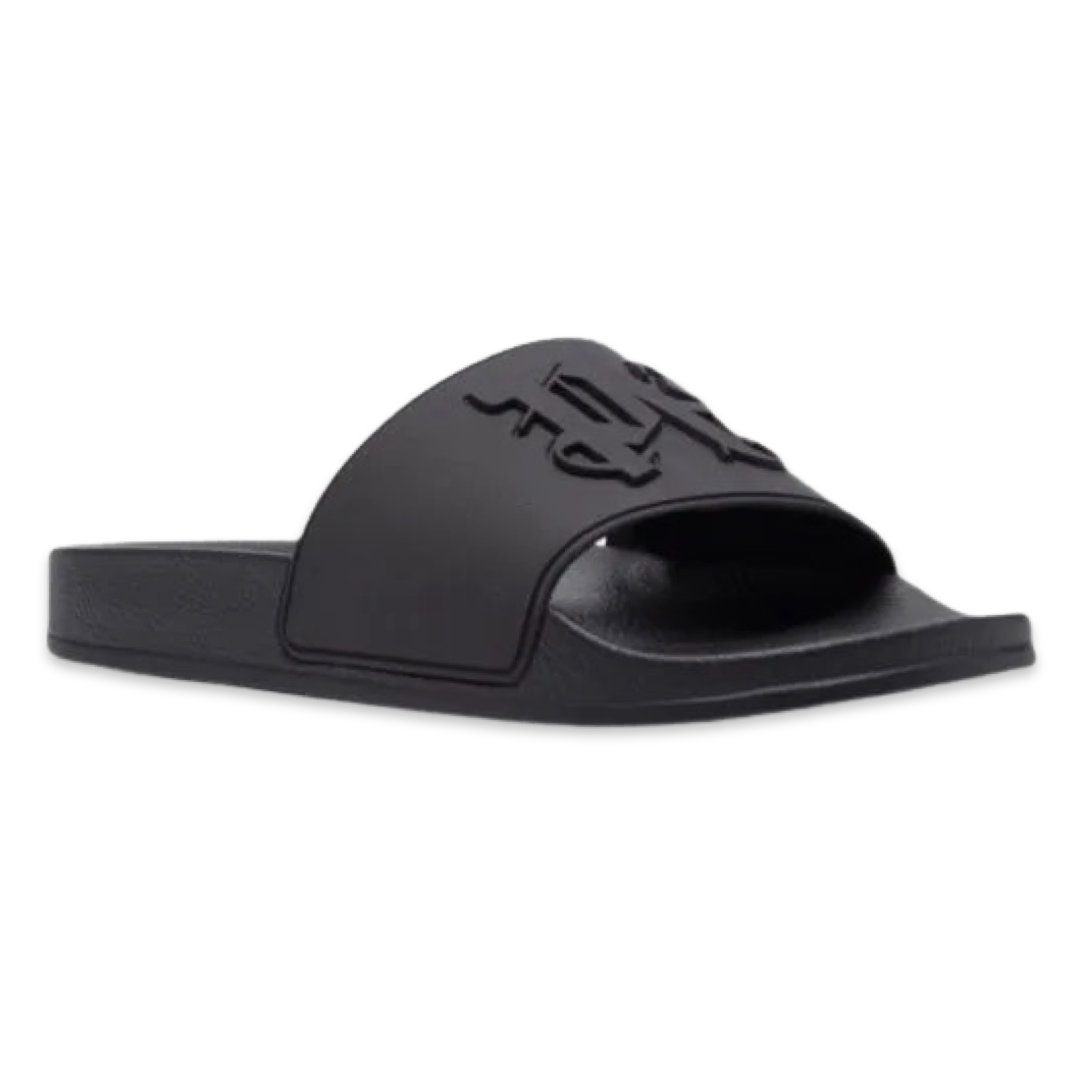 Palm Angels Monogram Slides 'Black'