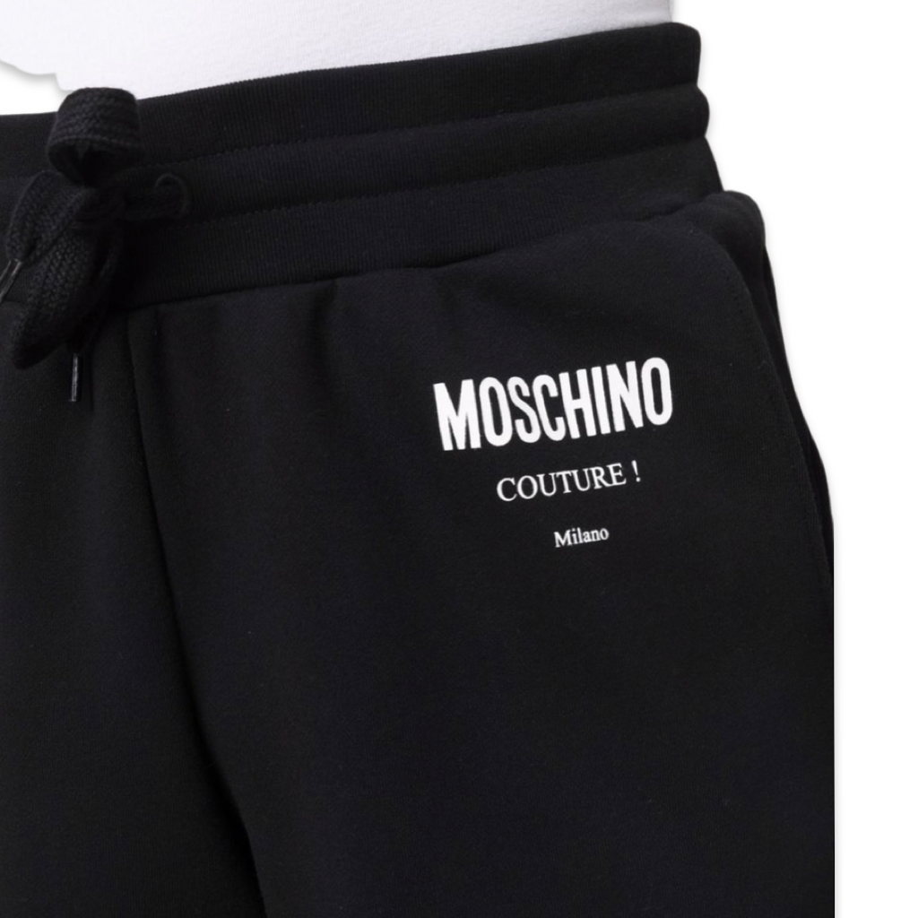 Moschino Couture Cotton Shorts Black