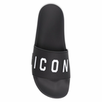 Dsquared2 Icon 3D Logo Slides ‘Black’