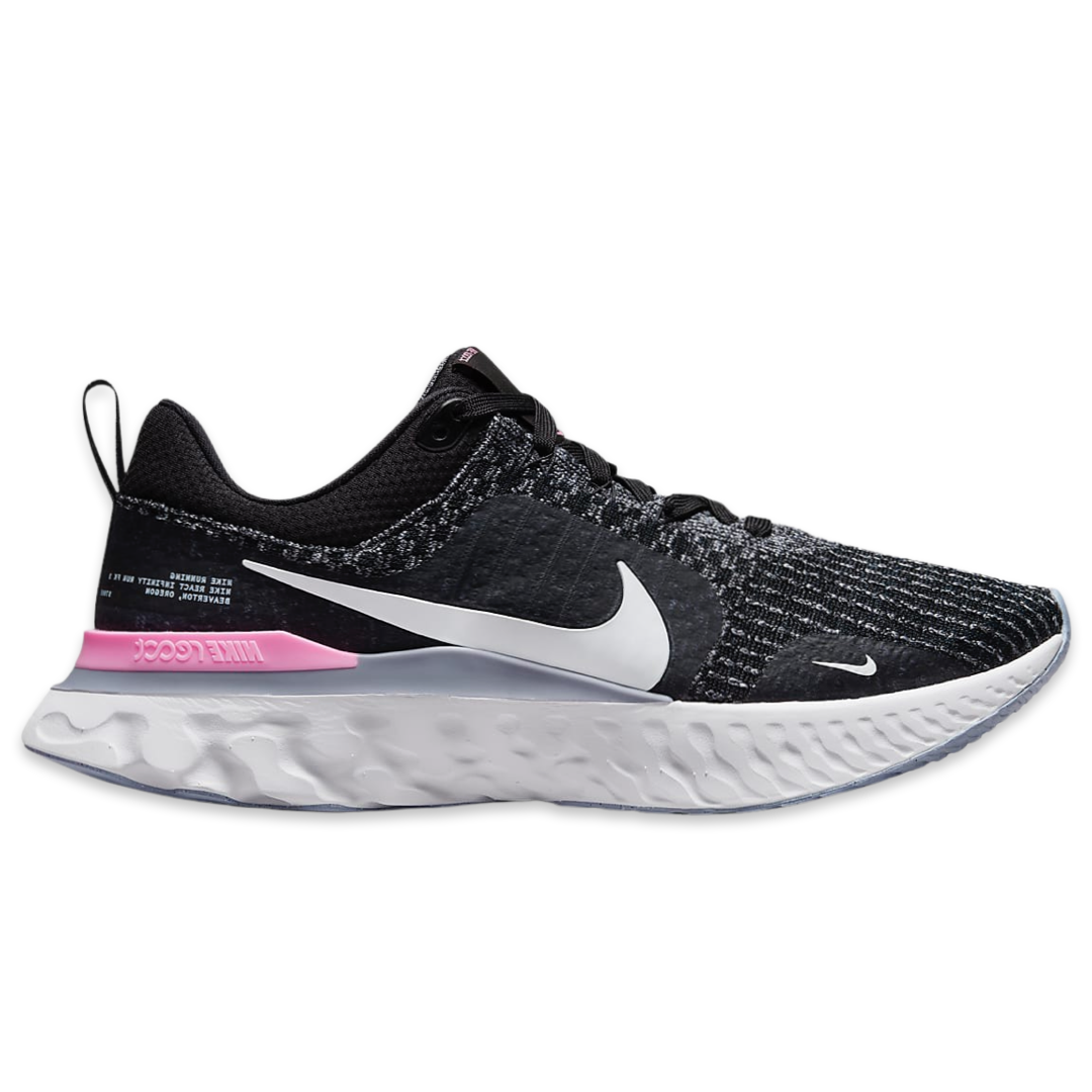 Nike React Flyknit 'Black/Pink'